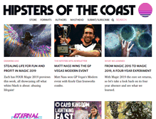 Tablet Screenshot of hipstersofthecoast.com